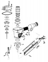 Bostitch CHS_933 Type REV 0 Nailer Spare Parts
